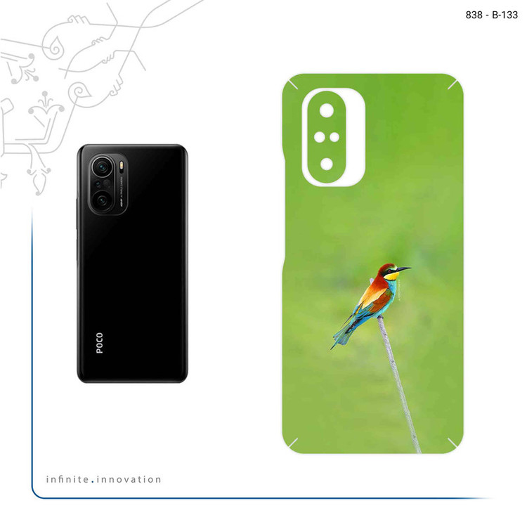 برچسب پوششی ماهوت مدل European bee-eater مناسب برای گوشی موبایل شیائومی Poco F3 5G
