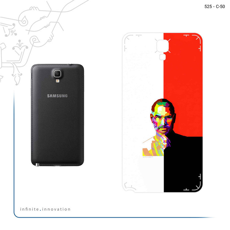 برچسب پوششی ماهوت مدل 1 Collage of Steve Jobs مناسب برای گوشی موبایل سامسونگ Galaxy Note 3 Neo