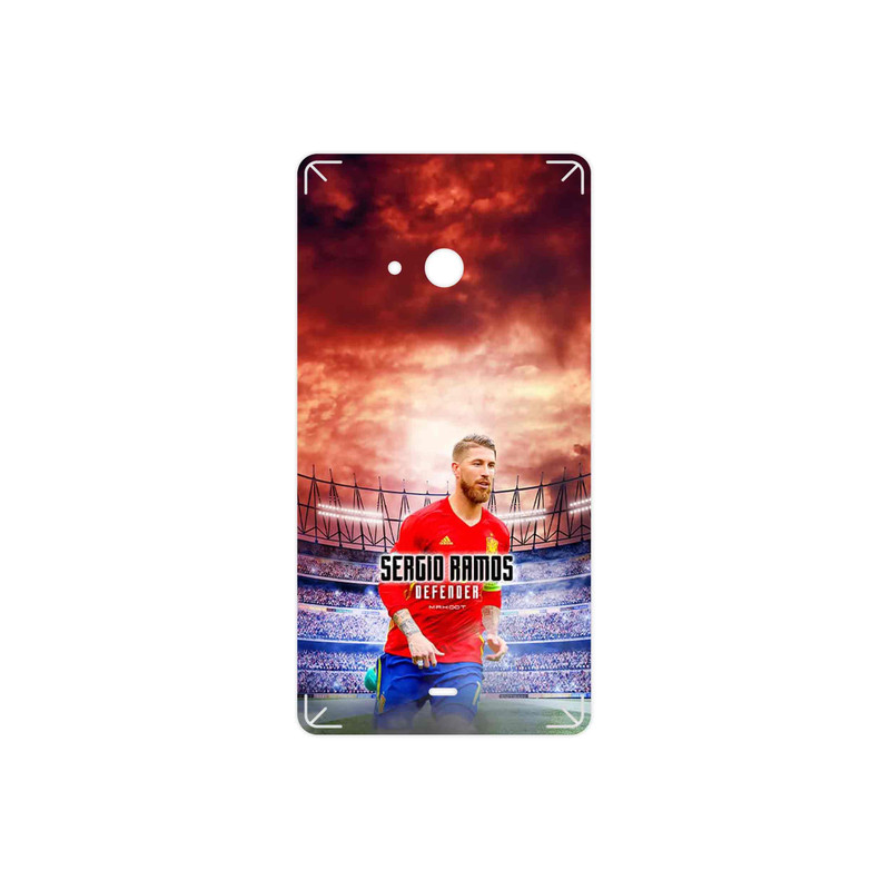 برچسب پوششی ماهوت مدل Sergio Ramos مناسب برای گوشی موبایل مایکروسافت Lumia 540