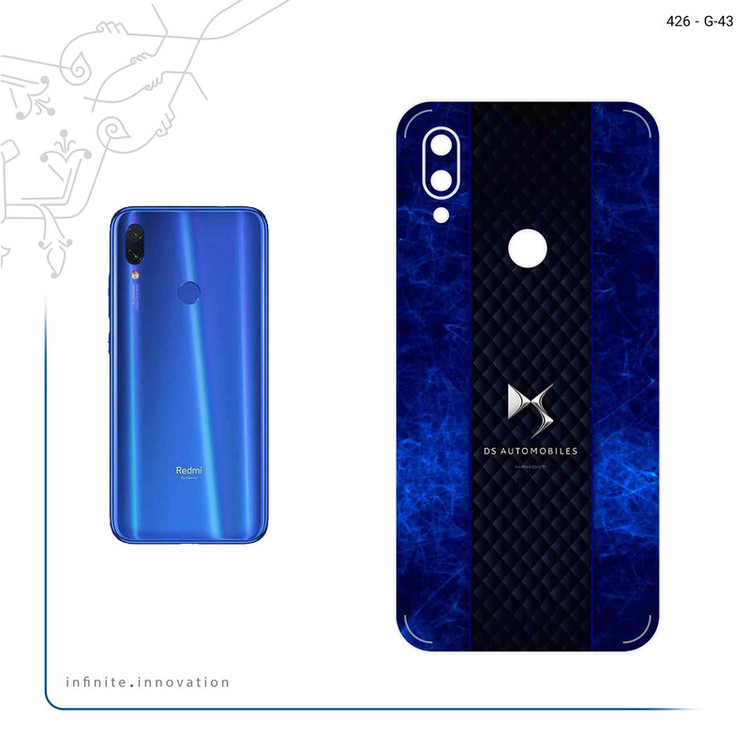 برچسب پوششی ماهوت مدل DS Automobiles مناسب برای گوشی موبایل شیائومی Redmi 7