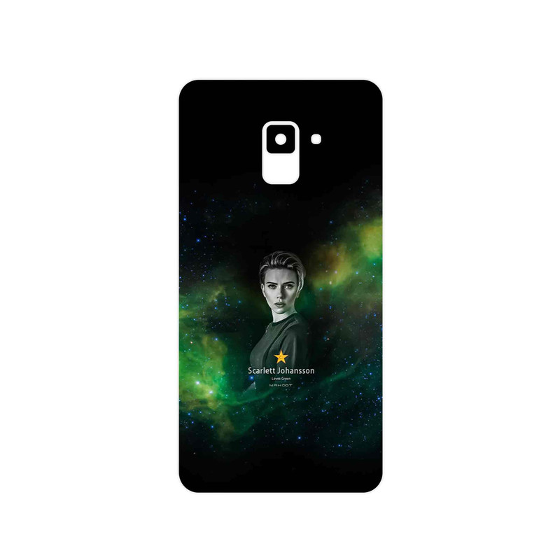 برچسب پوششی ماهوت مدل Scarlett Johansson مناسب برای گوشی موبایل سامسونگ Galaxy A8 Plus 2018