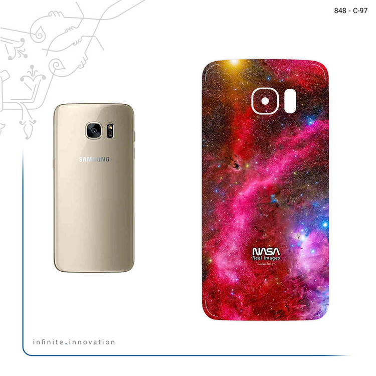 برچسب پوششی ماهوت مدل Universe b NASA 11 مناسب برای گوشی موبایل سامسونگ Galaxy S7 Edge