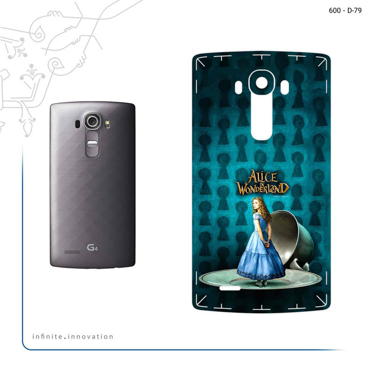 برچسب پوششی ماهوت مدل Alice in Wonderland مناسب برای گوشی موبایل ال جی G4