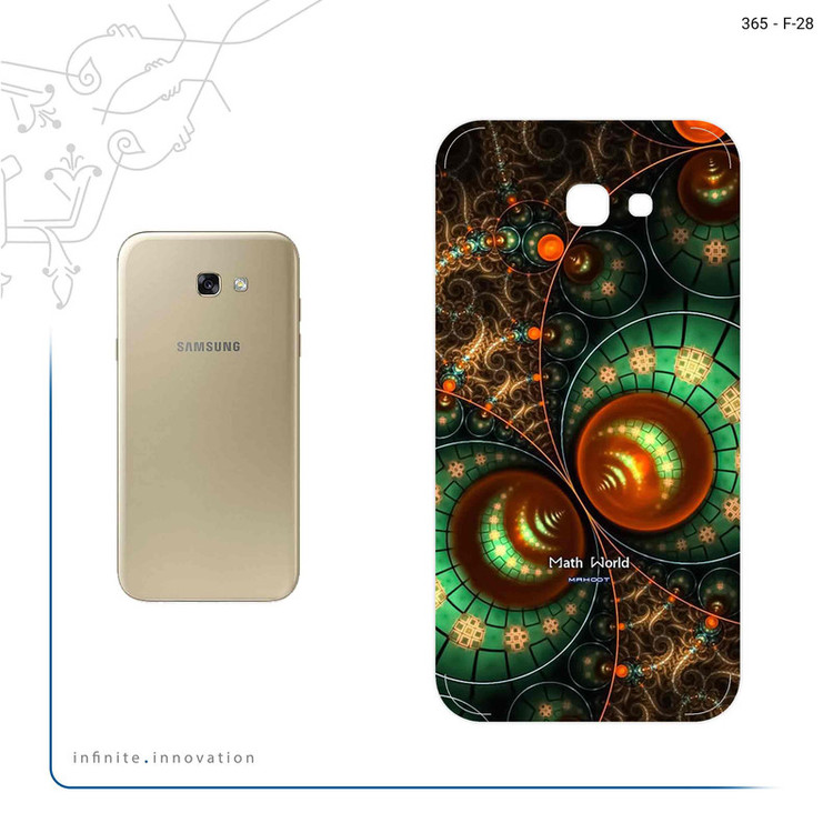 برچسب پوششی ماهوت مدل Mathematical Geometric Shape 3 مناسب برای گوشی موبایل سامسونگ Galaxy A7 2017