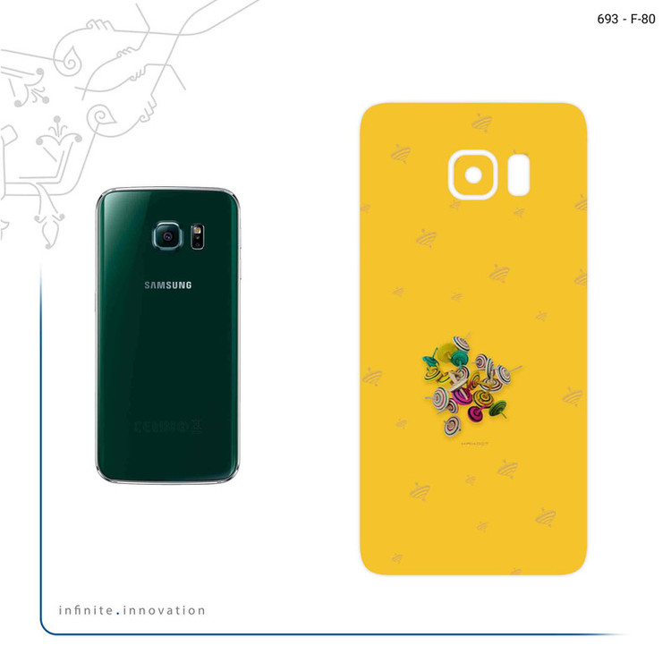 برچسب پوششی ماهوت مدل Nostalgic whirligig مناسب برای گوشی موبایل سامسونگ Galaxy S6 Edge