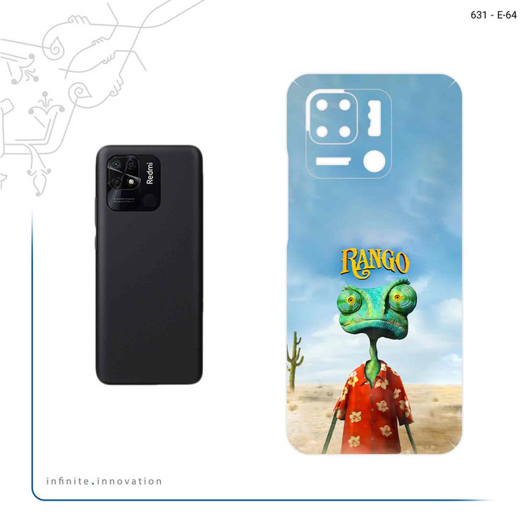 برچسب پوششی ماهوت مدل Rango مناسب برای گوشی موبایل شیائومی Redmi 10 Power