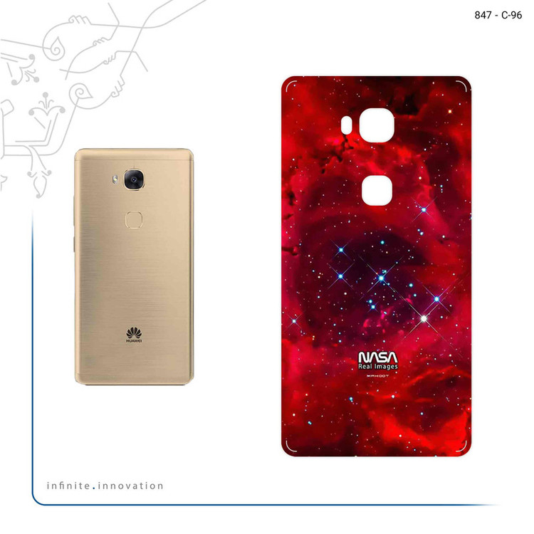 برچسب پوششی ماهوت مدل Universe b NASA 10 مناسب برای گوشی موبایل هوآوی GR5