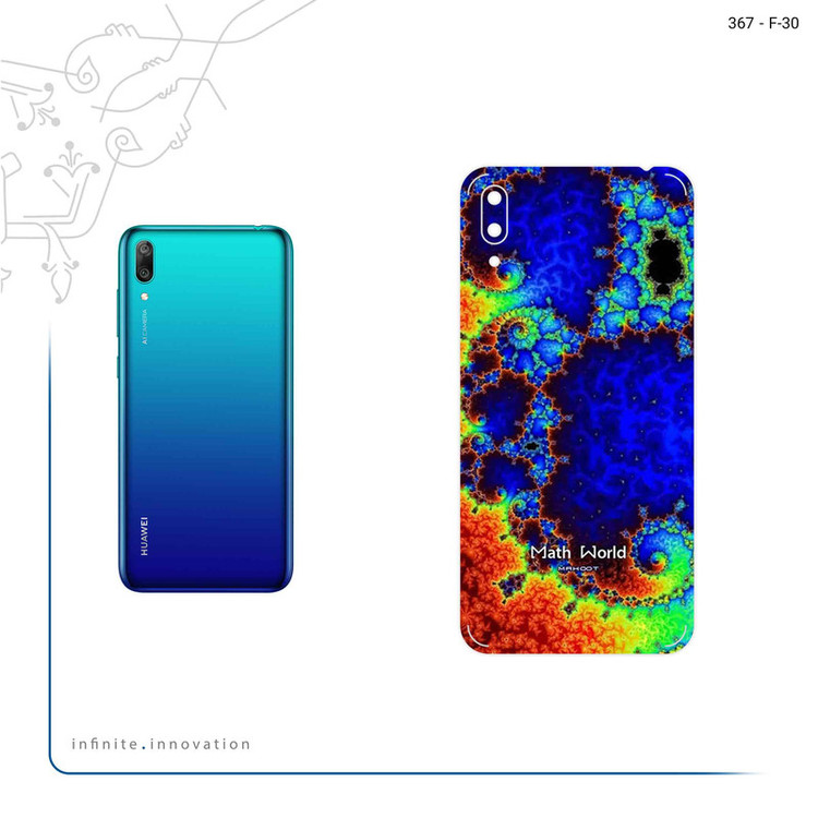 برچسب پوششی ماهوت مدل Mathematical Geometric Shape 5 مناسب برای گوشی موبایل هوآوی Y7 Pro 2019