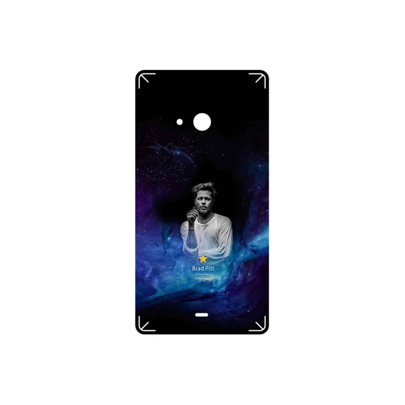 برچسب پوششی ماهوت مدل Brad Pitt مناسب برای گوشی موبایل مایکروسافت Lumia 540