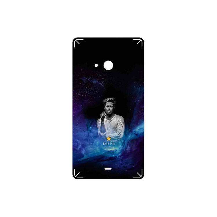 برچسب پوششی ماهوت مدل Brad Pitt مناسب برای گوشی موبایل مایکروسافت Lumia 540