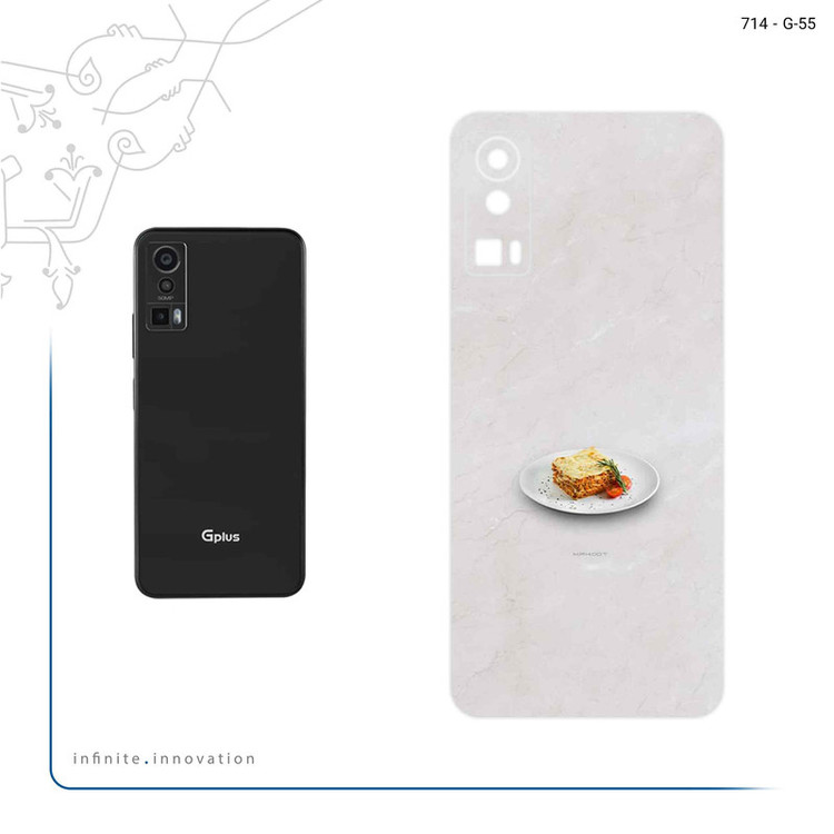 برچسب پوششی ماهوت مدل Lasagne مناسب برای گوشی موبایل جی پلاس X20