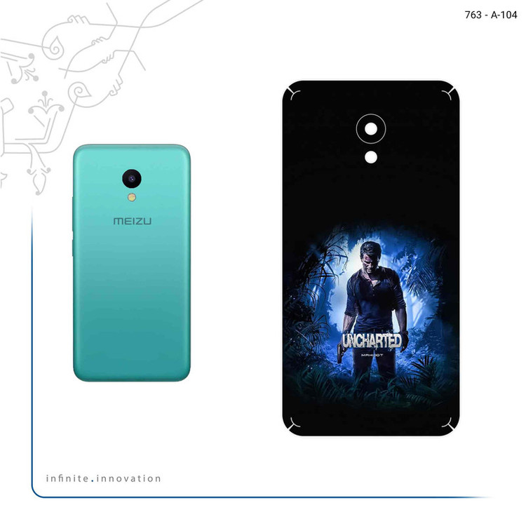 برچسب پوششی ماهوت مدل Uncharted Game Series مناسب برای گوشی موبایل میزو M5