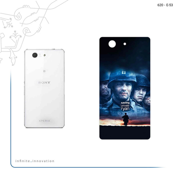 برچسب پوششی ماهوت مدل Saving Private Ryan مناسب برای گوشی موبایل سونی Xperia Z3 Compact