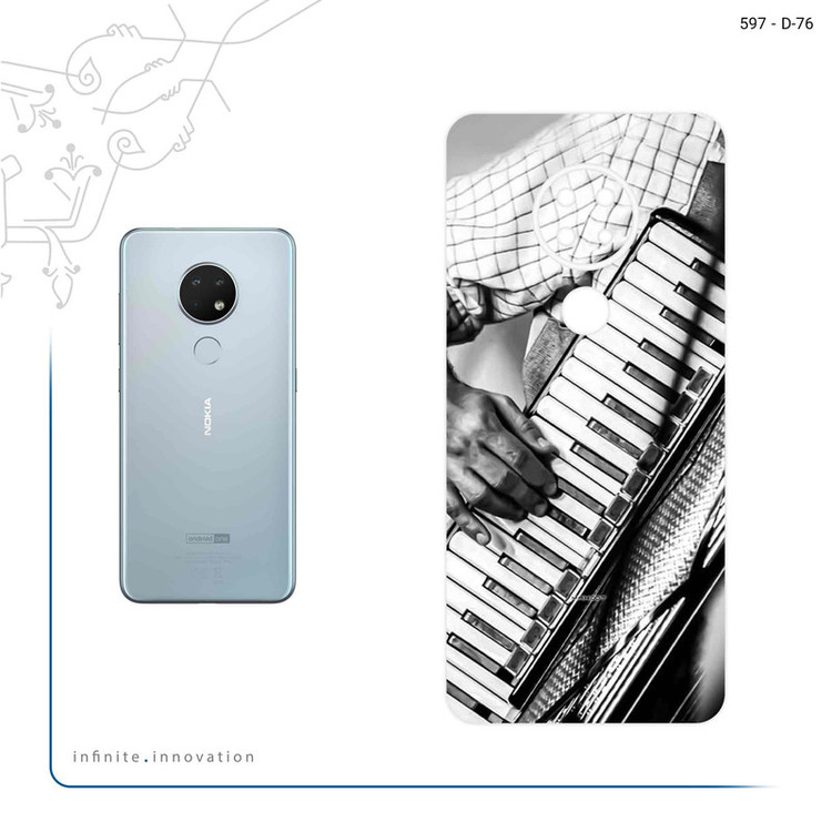 برچسب پوششی ماهوت مدل Accordion مناسب برای گوشی موبایل نوکیا 6.2