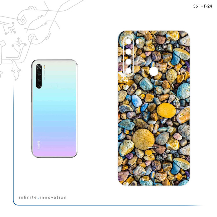 برچسب پوششی ماهوت مدل River rocks مناسب برای گوشی موبایل شیائومی Redmi Note 8 2021