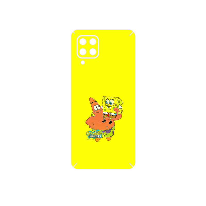برچسب پوششی ماهوت مدل SpongeBob SquarePants مناسب برای گوشی موبایل سامسونگ Galaxy M32