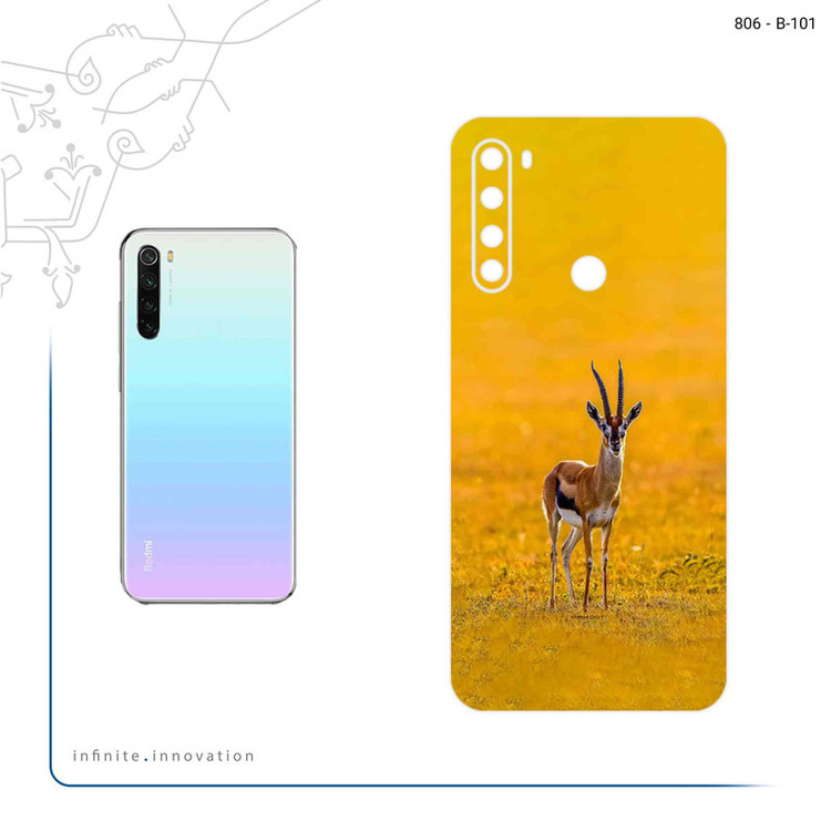 برچسب پوششی ماهوت مدل Gazelle مناسب برای گوشی موبایل شیائومی Redmi Note 8 2021