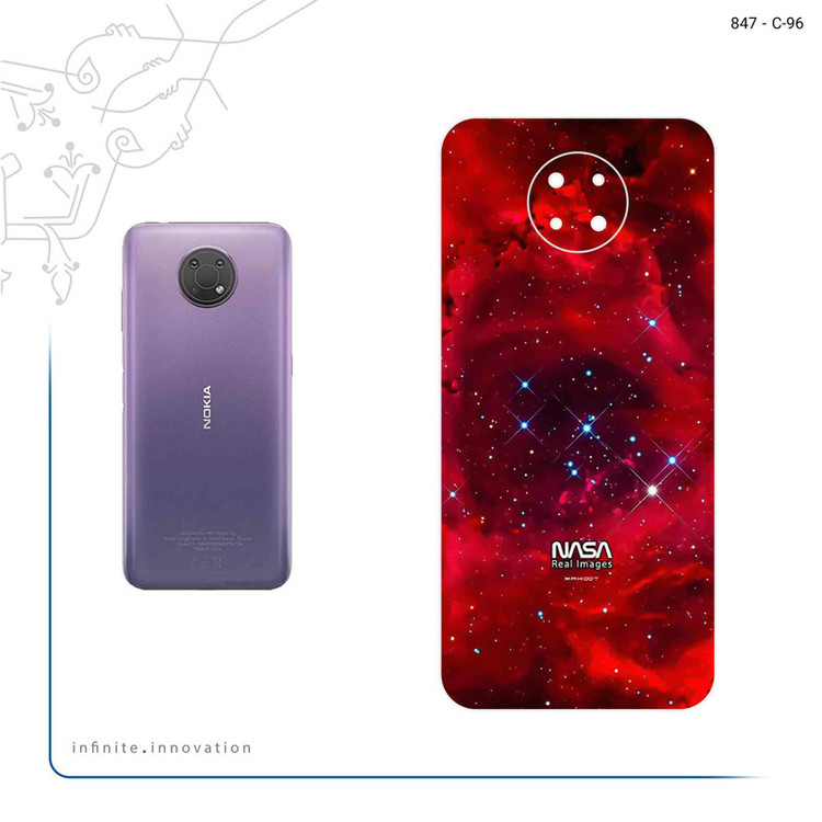 برچسب پوششی ماهوت مدل Universe b NASA 10 مناسب برای گوشی موبایل نوکیا G10
