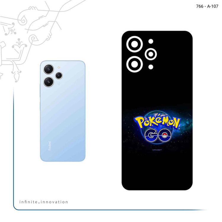 برچسب پوششی ماهوت مدل Pokemon Go Game Series مناسب برای گوشی موبایل شیائومی Redmi 12