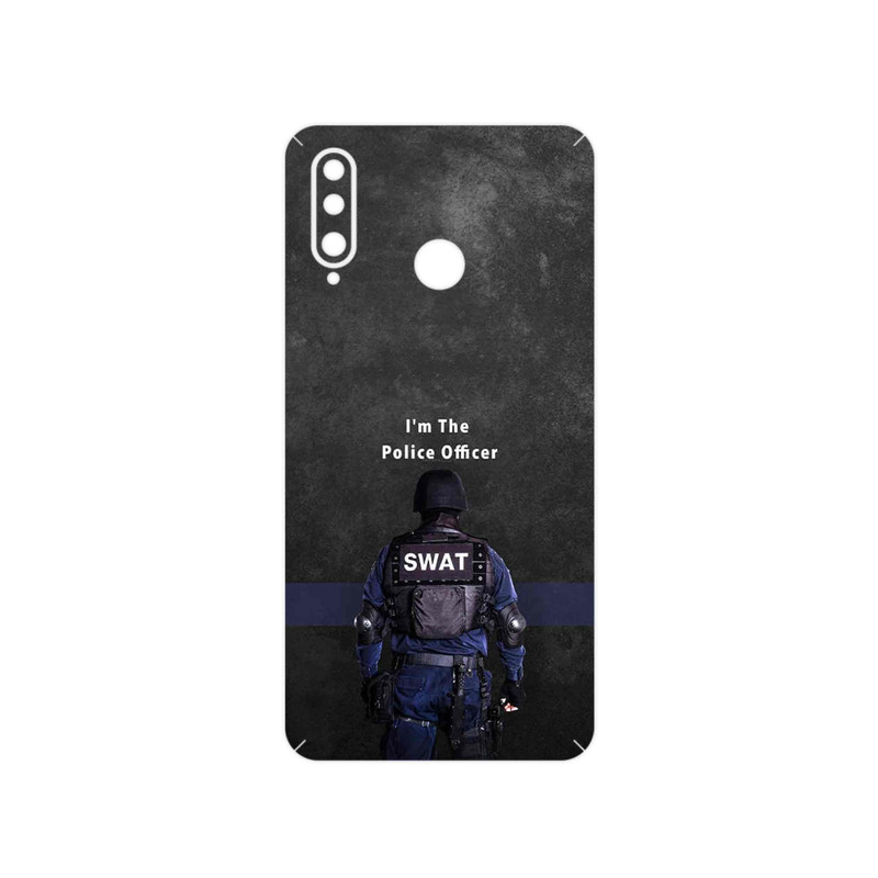 برچسب پوششی ماهوت مدل Police Officer مناسب برای گوشی موبایل هوآوی P30 Lite (24 MP Camera)