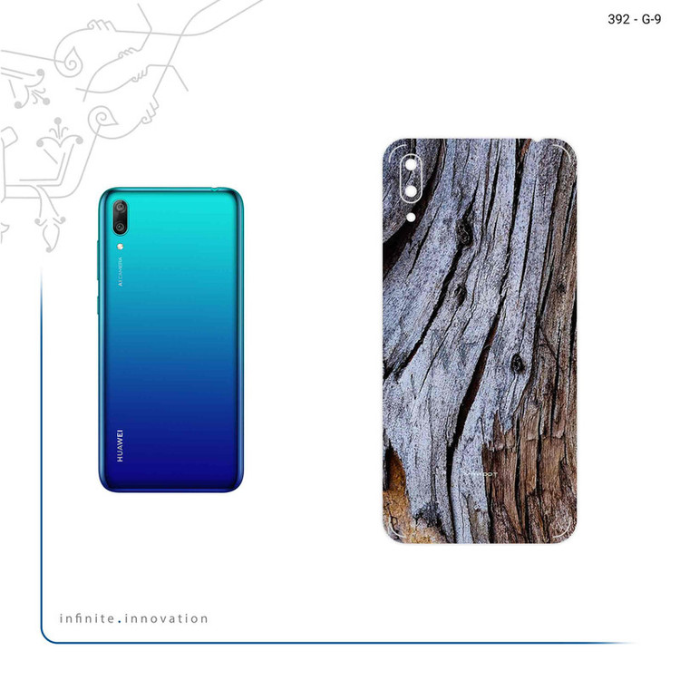 برچسب پوششی ماهوت مدل Wood Texture 7 مناسب برای گوشی موبایل هوآوی Y7 Pro 2019
