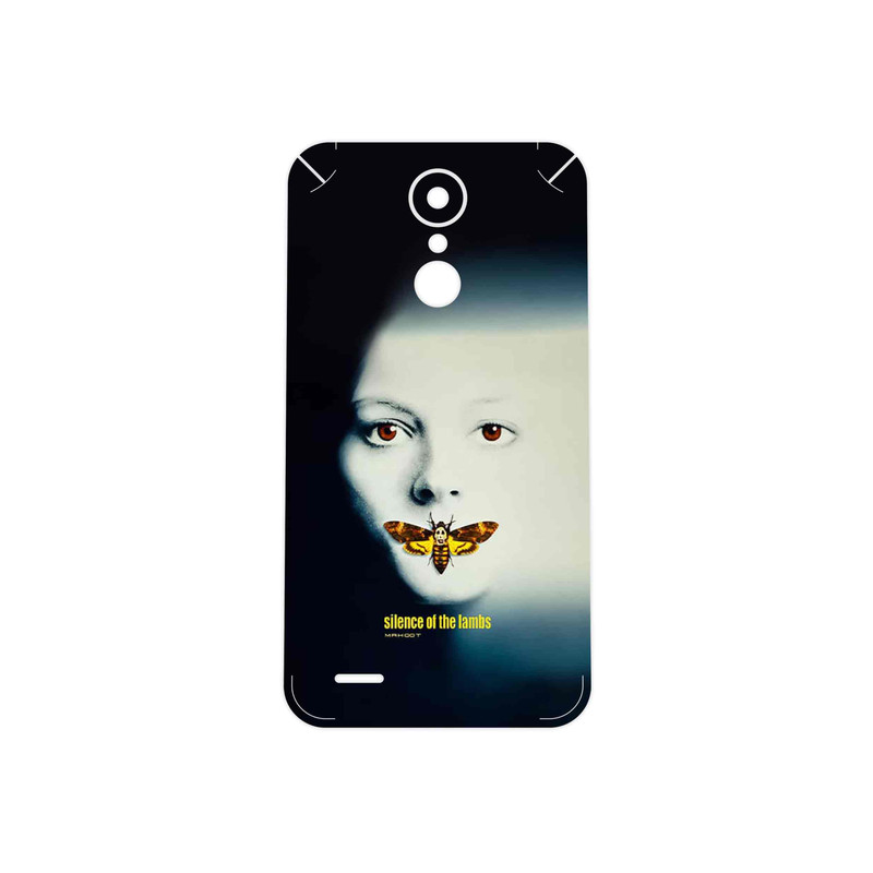 برچسب پوششی ماهوت مدل Silence of the Lambs مناسب برای گوشی موبایل ال جی K10 2017