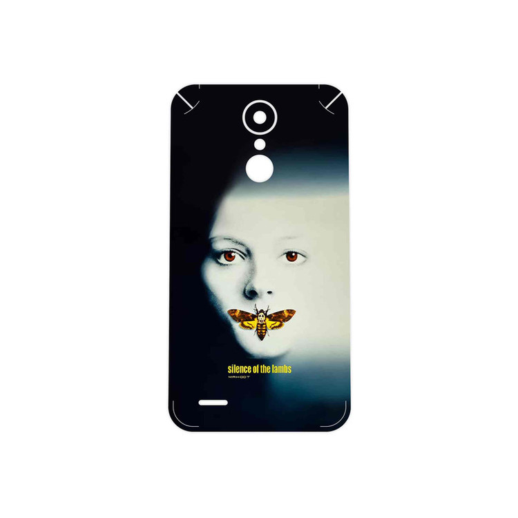 برچسب پوششی ماهوت مدل Silence of the Lambs مناسب برای گوشی موبایل ال جی K10 2017