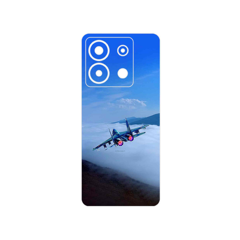 برچسب پوششی ماهوت مدل Fighter plane Su27 مناسب برای گوشی موبایل شیائومی Poco X6