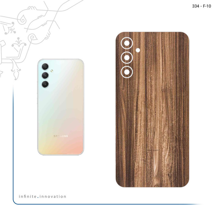 برچسب پوششی ماهوت مدل Light_Walnut_Wood مناسب برای گوشی موبایل سامسونگ Galaxy A34