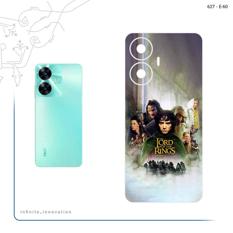 برچسب پوششی ماهوت مدل The Lord of the Rings مناسب برای گوشی موبایل ریلمی C55