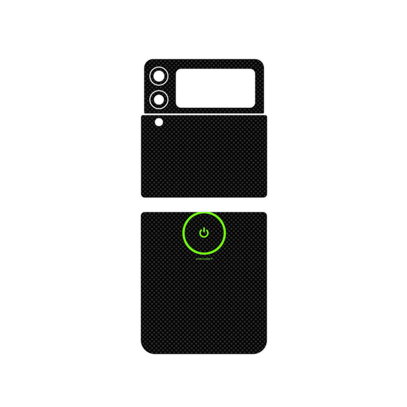 برچسب پوششی ماهوت مدل Minimal Power Button مناسب برای گوشی موبایل سامسونگ Galaxy Z Flip3 5G