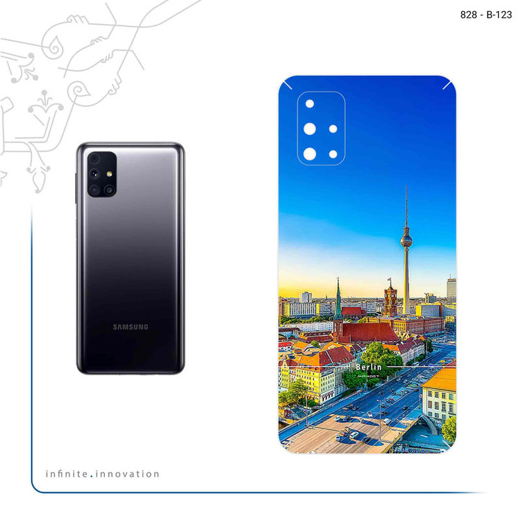 برچسب پوششی ماهوت مدل City of Berlin مناسب برای گوشی موبایل سامسونگ Galaxy M31S