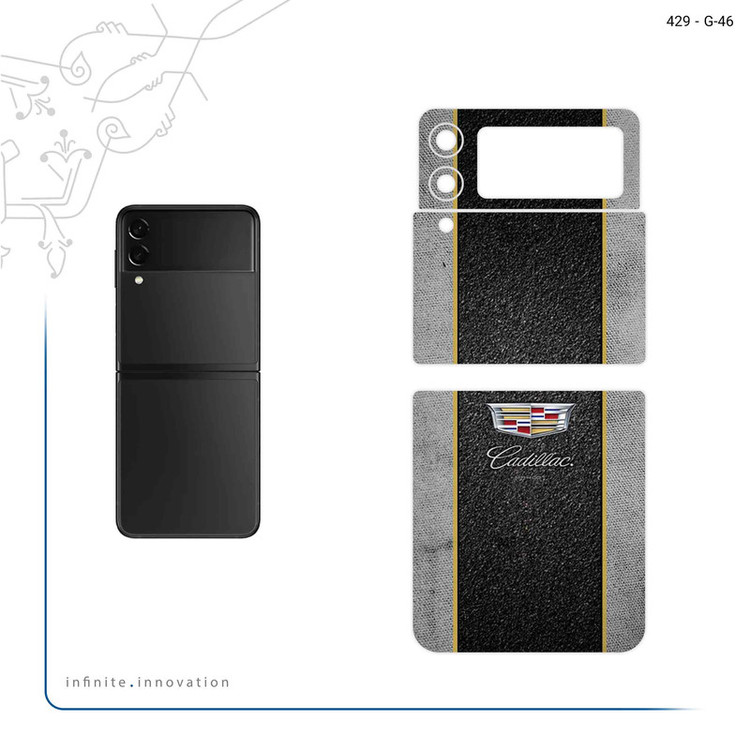 برچسب پوششی ماهوت مدل Cadillac مناسب برای گوشی موبایل سامسونگ Galaxy Z Flip3 5G