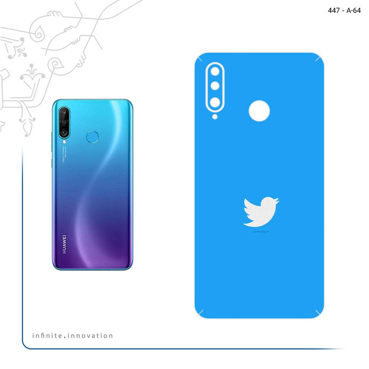 برچسب پوششی ماهوت مدل Tweeter مناسب برای گوشی موبایل هوآوی P30 Lite (48 MP Camera)