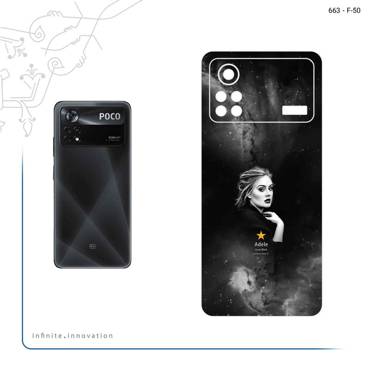 برچسب پوششی ماهوت مدل Adele مناسب برای گوشی موبایل شیائومی Poco X4 Pro 5G