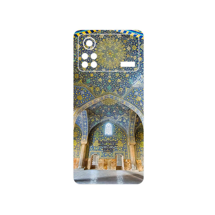 برچسب پوششی ماهوت مدل Imam Mosque in Isfahan مناسب برای گوشی موبایل شیائومی Poco X4 Pro 5G