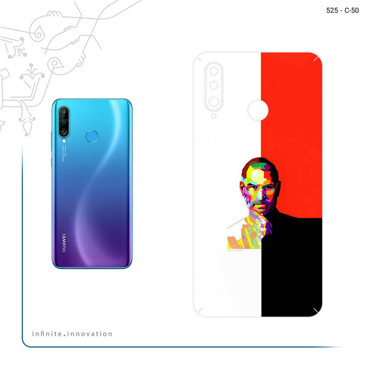 برچسب پوششی ماهوت مدل 1 Collage of Steve Jobs مناسب برای گوشی موبایل هوآوی P30 Lite (48 MP Camera)