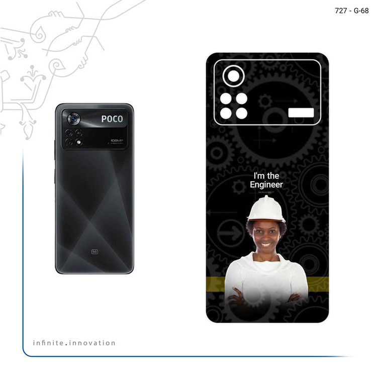 برچسب پوششی ماهوت مدل Engineer مناسب برای گوشی موبایل شیائومی Poco X4 Pro 5G