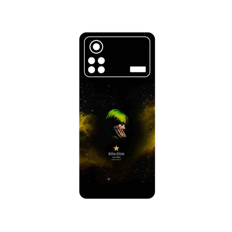 برچسب پوششی ماهوت مدل Billie Eilish مناسب برای گوشی موبایل شیائومی Poco X4 Pro 5G