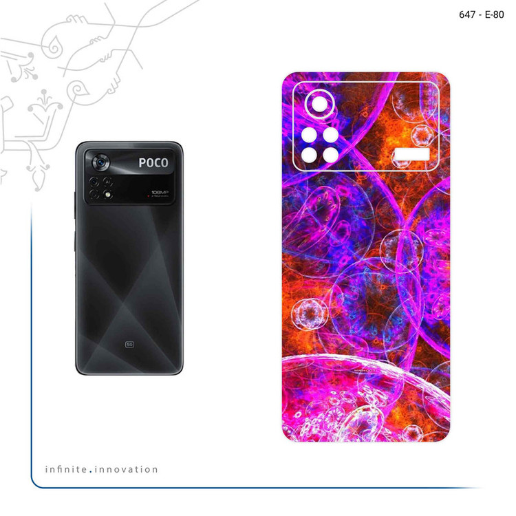 برچسب پوششی ماهوت مدل Inside Cell Digital Art مناسب برای گوشی موبایل شیائومی Poco X4 Pro 5G