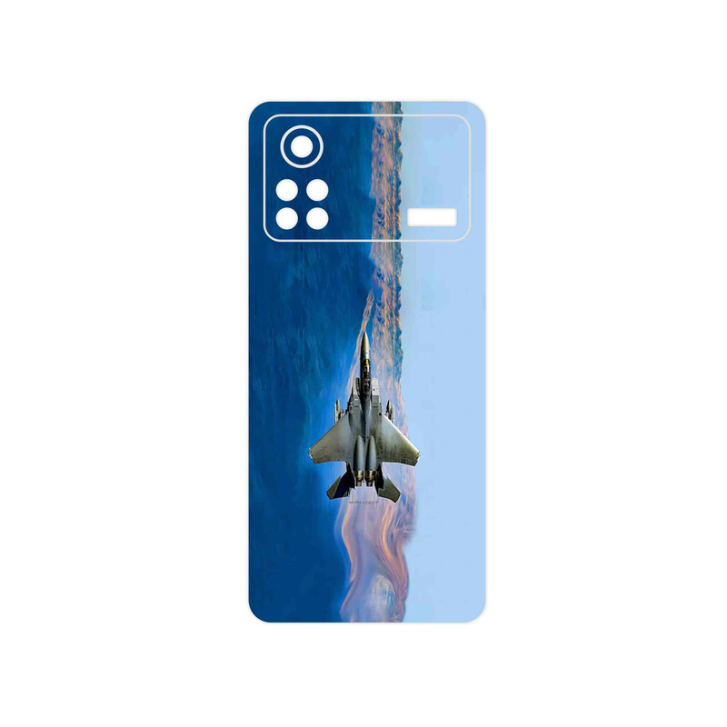 برچسب پوششی ماهوت مدل Fighter plane F15 مناسب برای گوشی موبایل شیائومی Poco X4 Pro 5G