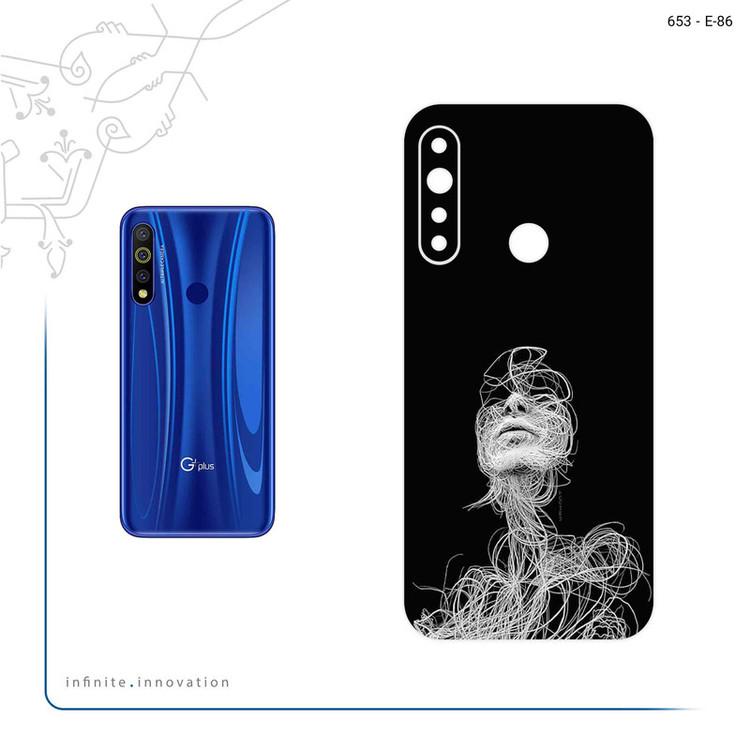 برچسب پوششی ماهوت مدل Strings Digital Art 2 مناسب برای گوشی موبایل جی پلاس P10