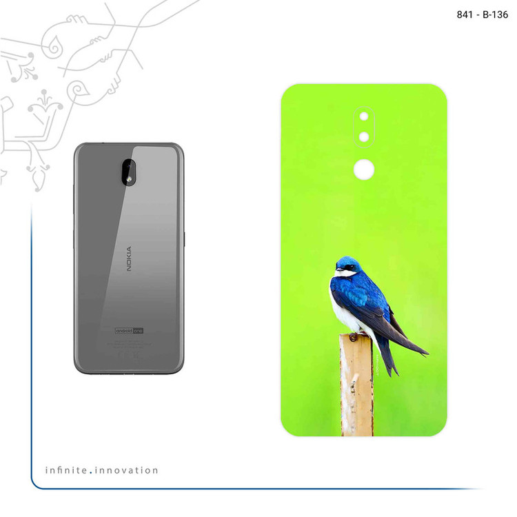 برچسب پوششی ماهوت مدل Bird Swallow مناسب برای گوشی موبایل نوکیا 3.2 TA-1164