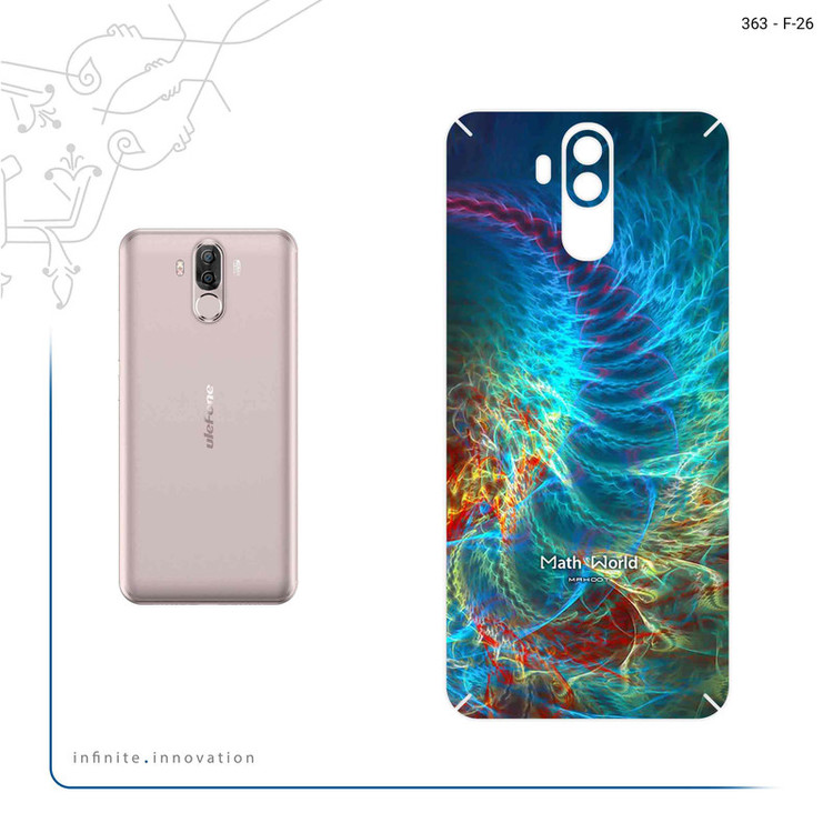 برچسب پوششی ماهوت مدل Mathematical Geometric Shape 1 مناسب برای گوشی موبایل یولفون Power 3S
