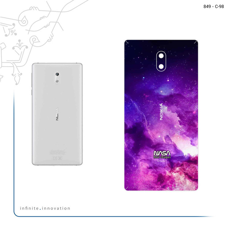 برچسب پوششی ماهوت مدل Universe b NASA 12 مناسب برای گوشی موبایل نوکیا 3