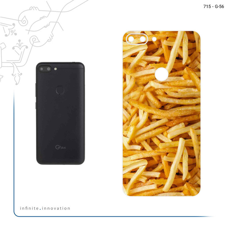 برچسب پوششی ماهوت مدل French fries مناسب برای گوشی موبایل جی پلاس T10