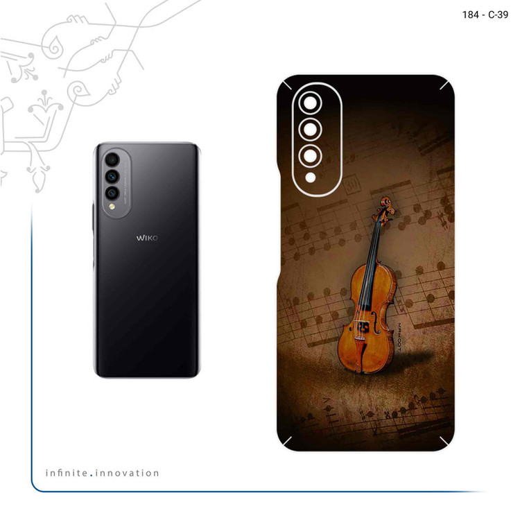 برچسب پوششی ماهوت مدل Violin_Instrument مناسب برای گوشی موبایل ویکو T50