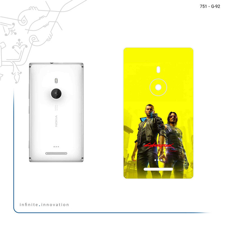 برچسب پوششی ماهوت مدل Cyberpunk Game Series مناسب برای گوشی موبایل نوکیا Lumia 925