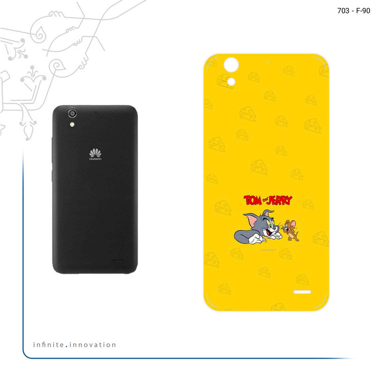 برچسب پوششی ماهوت مدل Tom and Jerry مناسب برای گوشی موبایل هوآوی Ascend G630