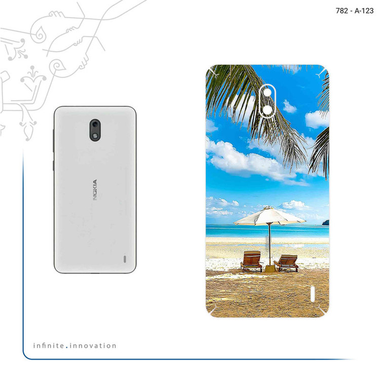 برچسب پوششی ماهوت مدل Beach مناسب برای گوشی موبایل نوکیا 2